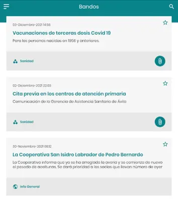 Pedro Bernardo Informa android App screenshot 2